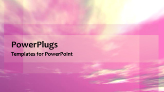 PowerPoint Template - Nature background